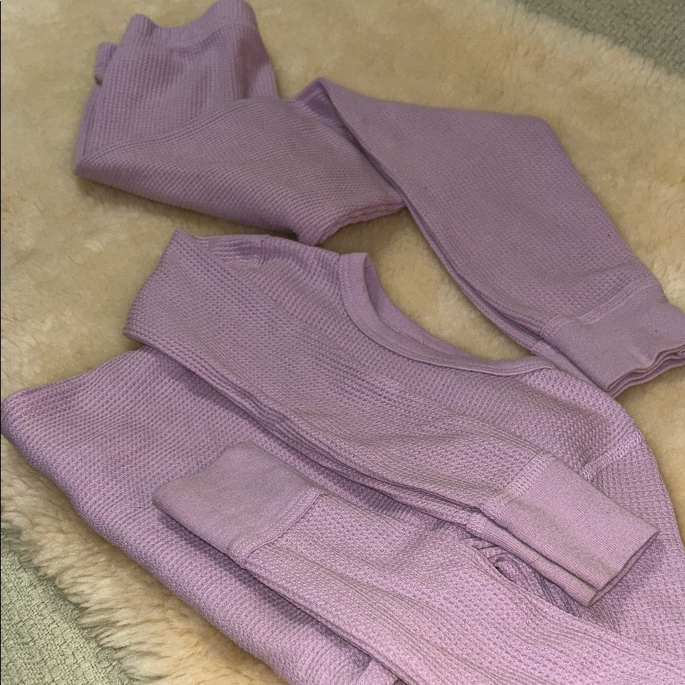 Winter Color Pop Girls Bundle Light Blue Puffer Vest Pink and Purple Tops 5T - Picture 3 of 14